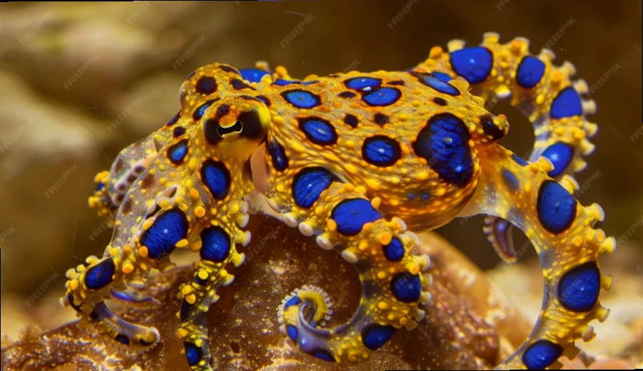 Blue-ringed octopus tetrodotoxin potency levels