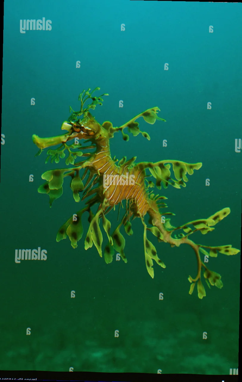 Leafy seadragon prey identification